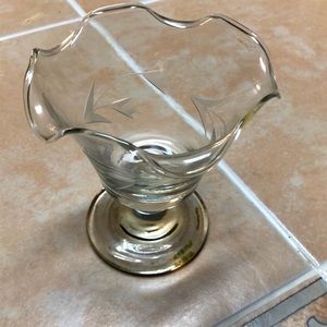 Glass, hand cut, made in Ireland, Vintage
